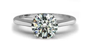 1.50 CARAT ROUND BRILLIANT CUT DIAMOND SOLITAIRE