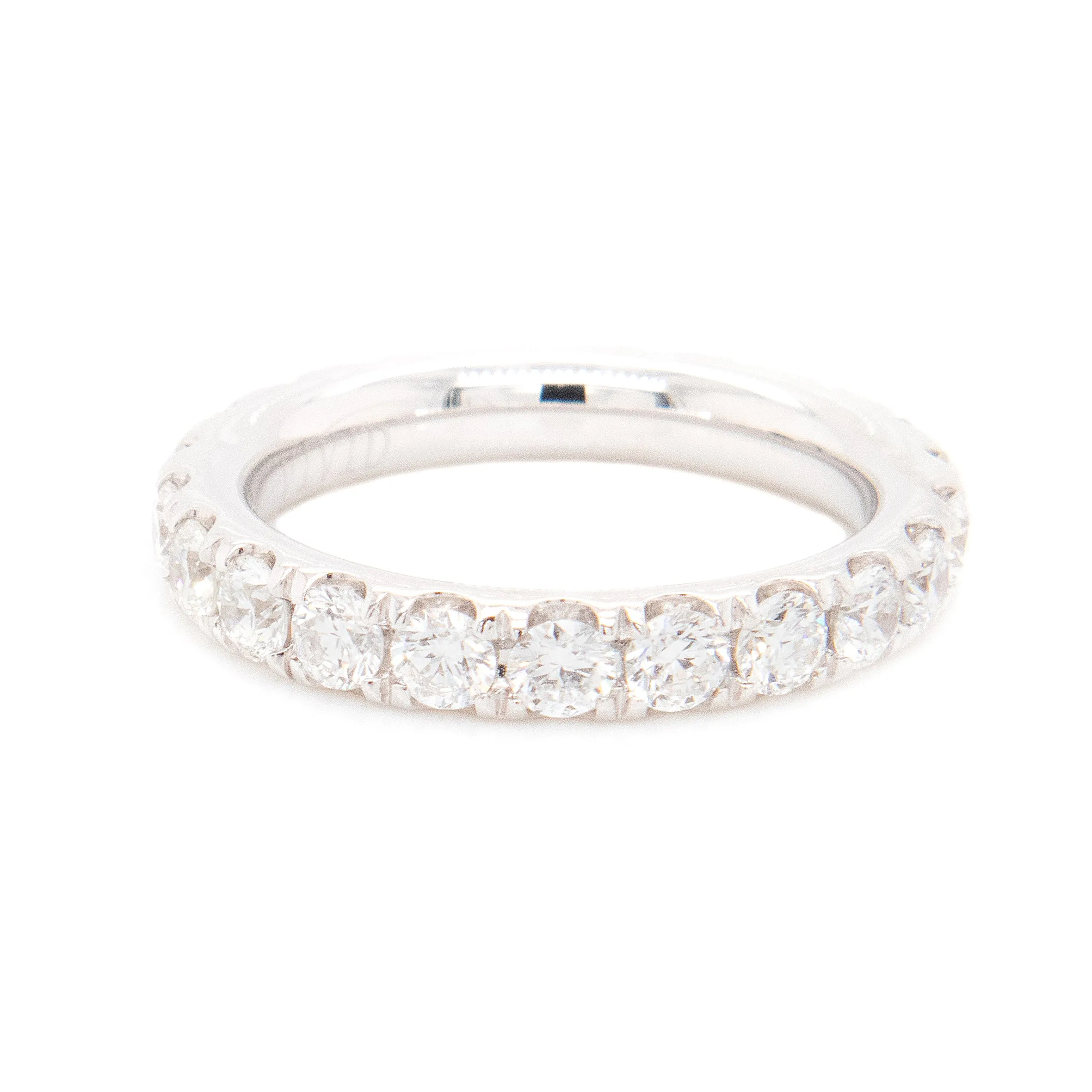 18k White Gold Diamond Eternity Band