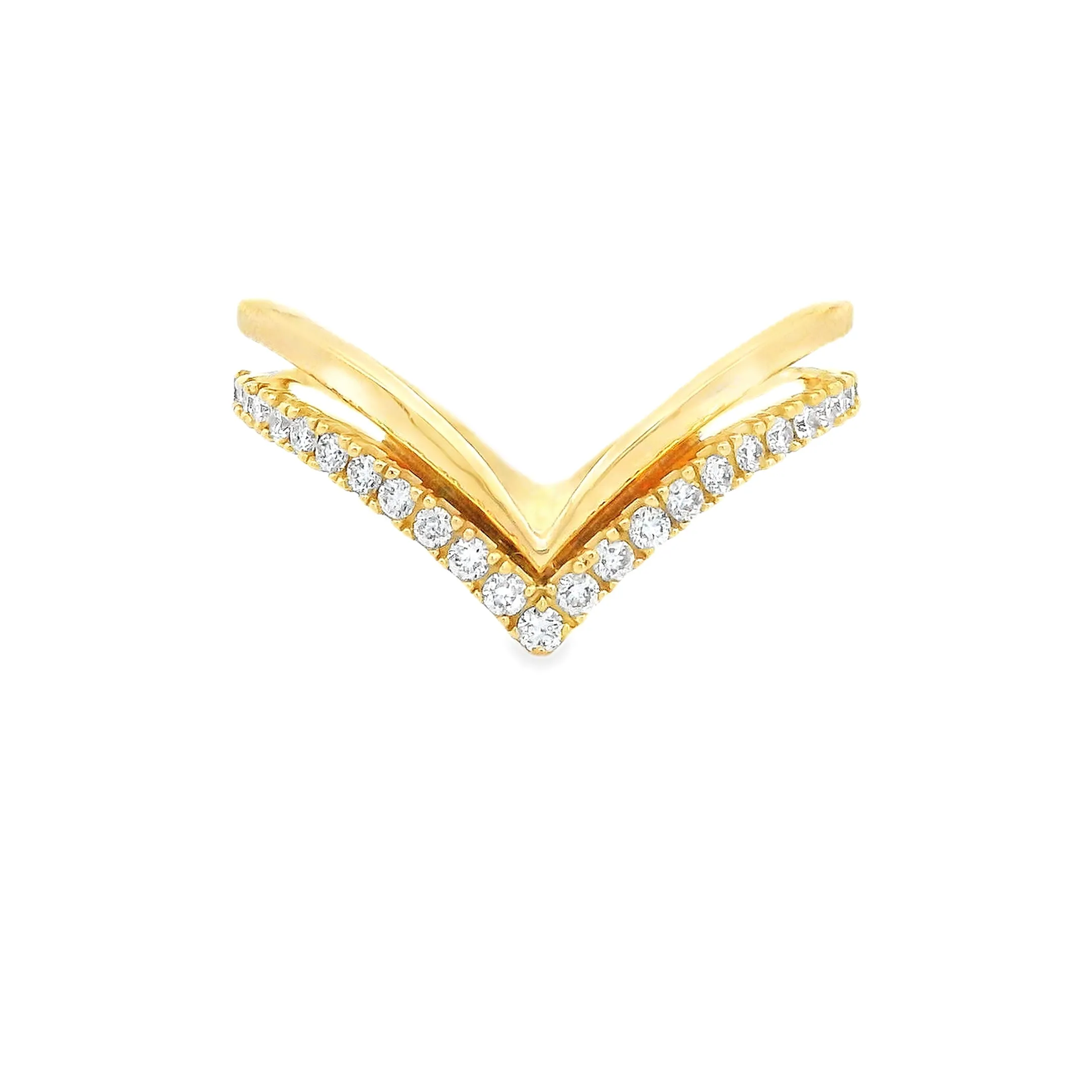 .20ct 14k Yellow Gold Diamond Ring