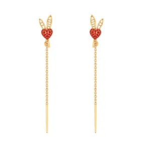 22k Yellow Gold Earring With Modern Design