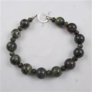 Dragons Blood Jasper Gemstone Bracelet