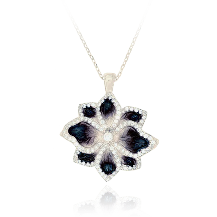 Ember Magnolia Pendant