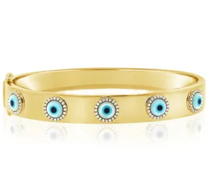 Evil Eye Station Bangle