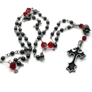 Gothic Cross Rosary