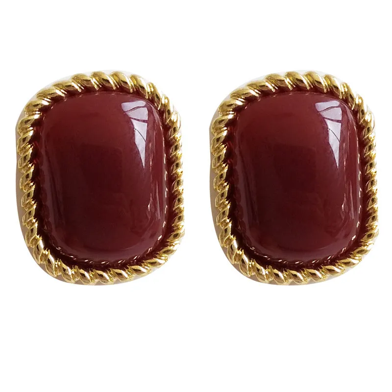 just-lil-things-pin-earrings-maroon-jlt10106