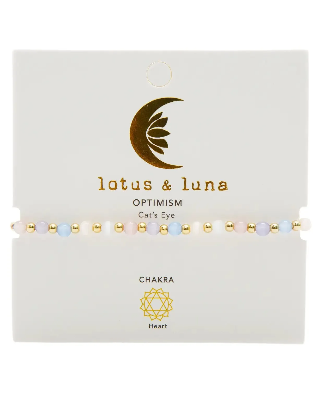 Lotus & Luna Optimism 4mm Healing Bracelet