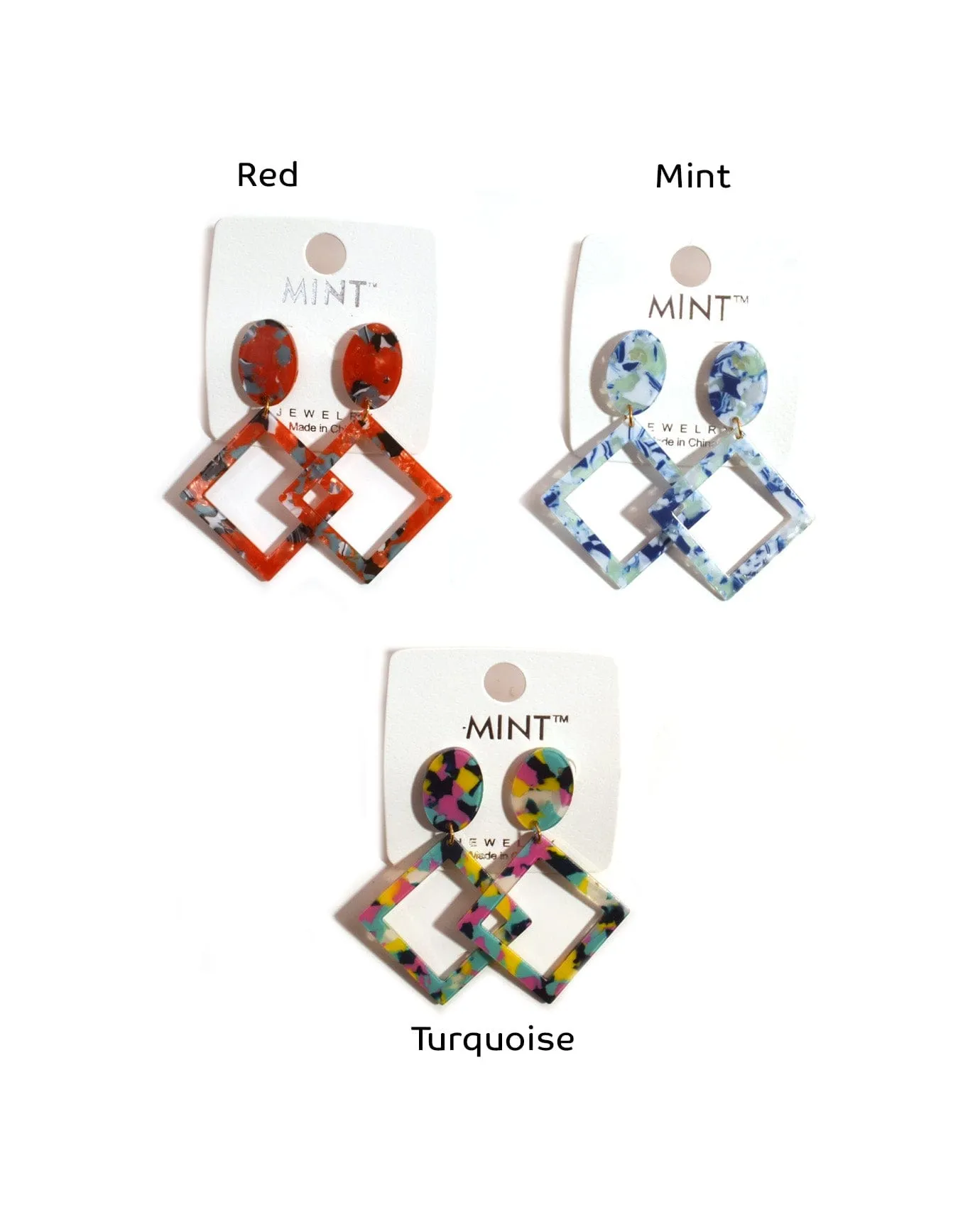 Mix Of Shapes Earrings