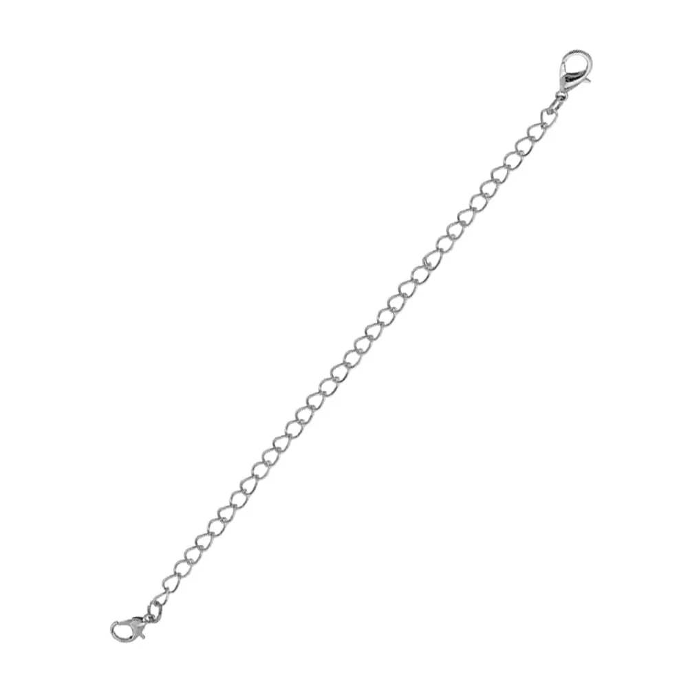 Obsession Necklace Extender Encased in 18k White Gold - 130mm