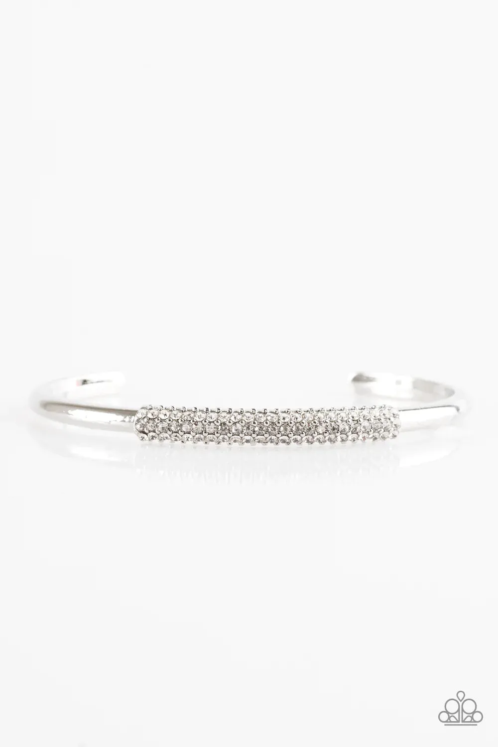 Paparazzi Bracelet ~ CACHE Only - White