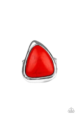 Paparazzi Ring ~ Stone Scene - Red