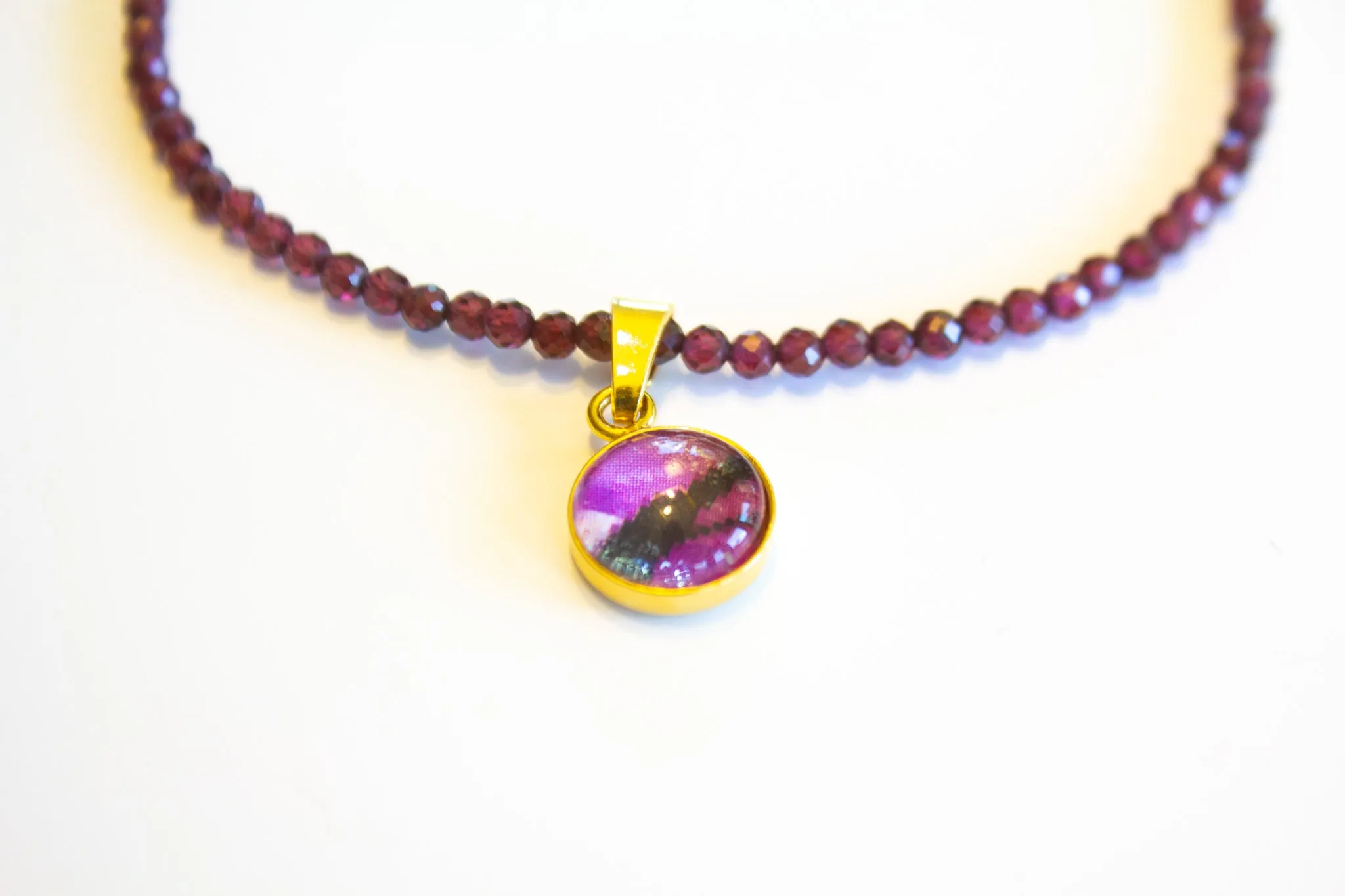 PRECIOUS GEMSTONE BRACELET-GARNET