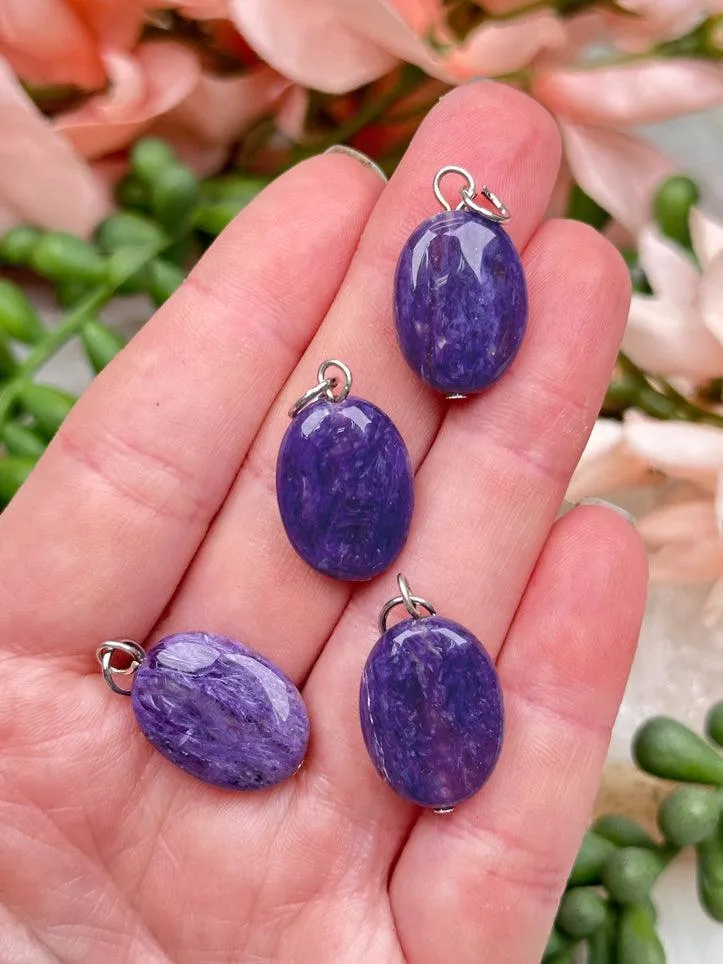 Purple Charoite Pendant