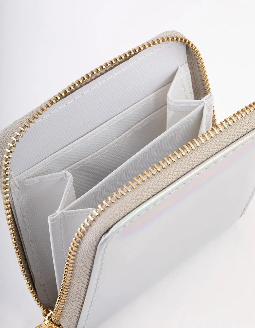 Silver Metallic Purse