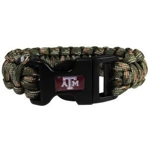 Texas A & M Aggies Camo Survivor Bracelet